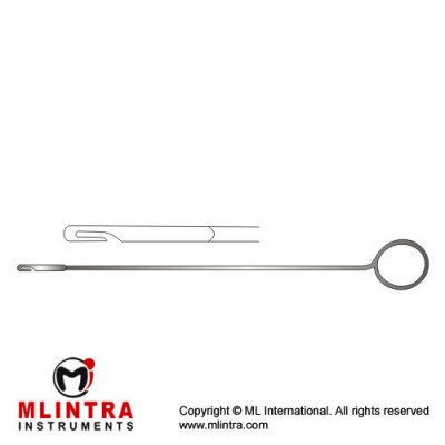 Ligature Catcher Stainless Steel, 26 cm - 10 1/4" Hook Size 2.5 mm